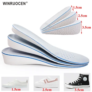 1.5-3.5cm Height Increase Shoe Insoles for Comfort Eva Memory Foam Shoes Sole Inserts Foot Heel Lift in USA (United States)