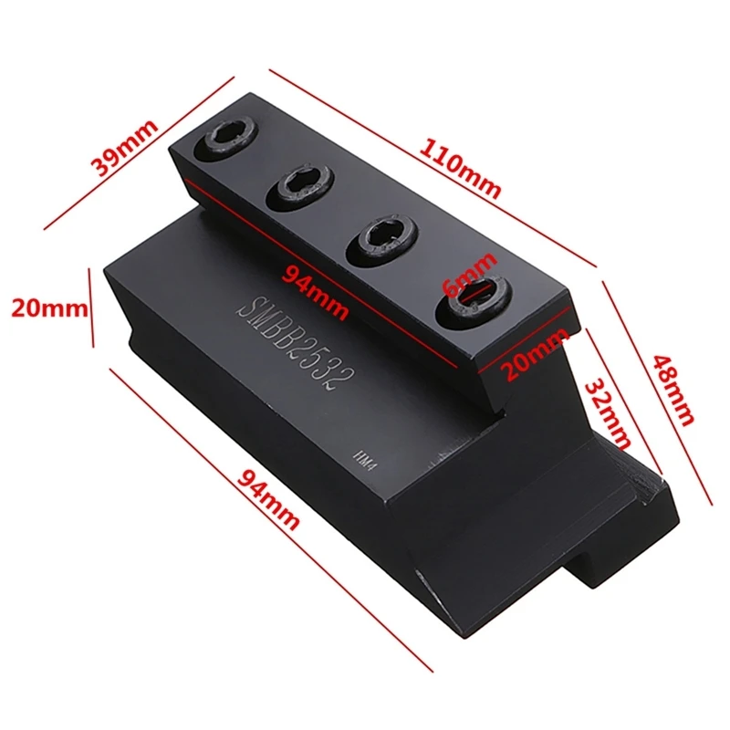 

CNC Turning Tool Holder Parting Tool Holder SMBB 25-32 SMBB parting tool holders for parting inserts SPB332