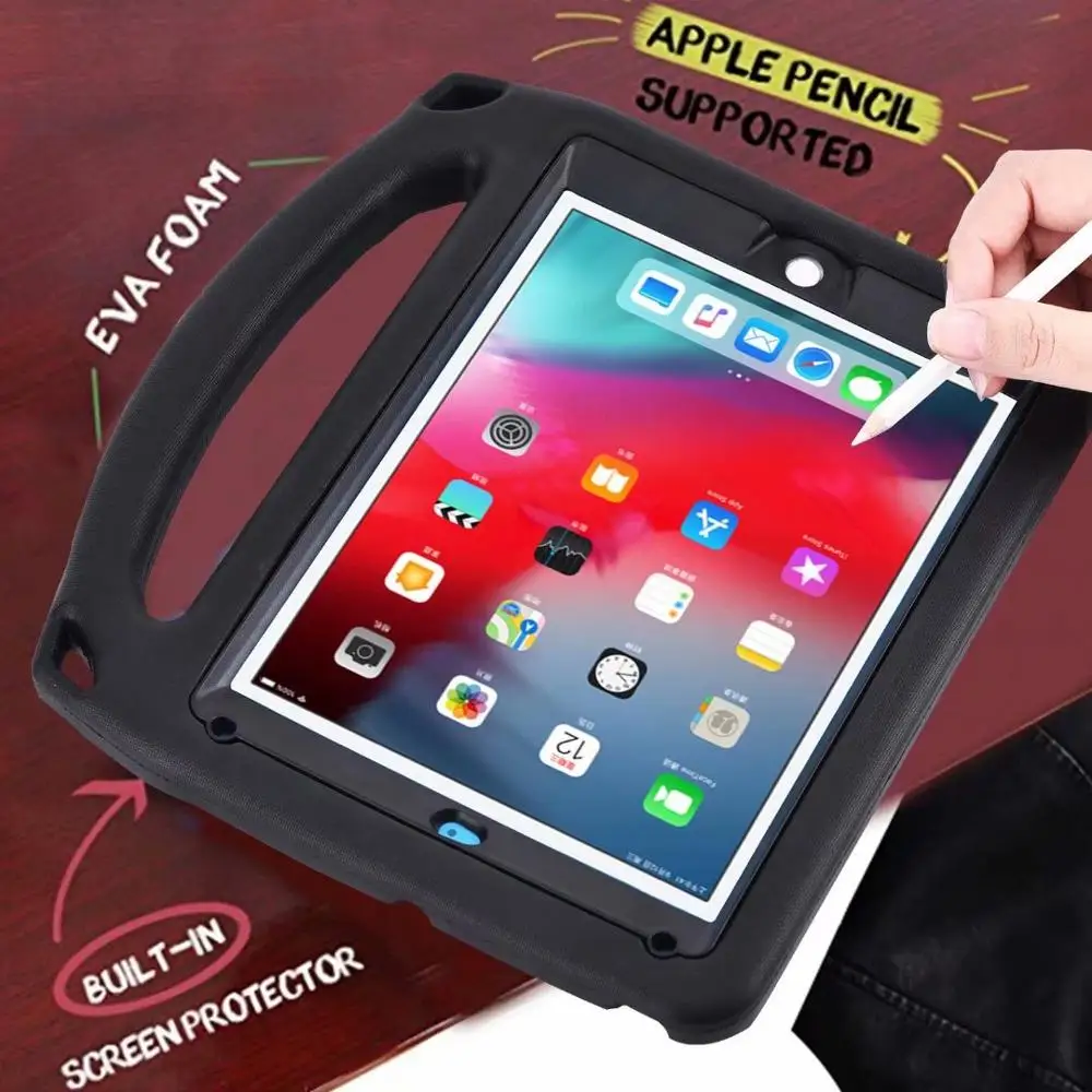 Детский противоударный чехол из вспененного этилвинилацетата с ручкой для ipad 9 7