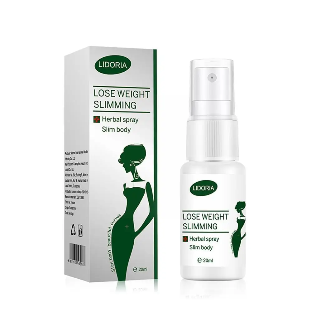 Спрей для похудения с быстрой сжиганием жира 10 мл спрей потери веса эфирное масло