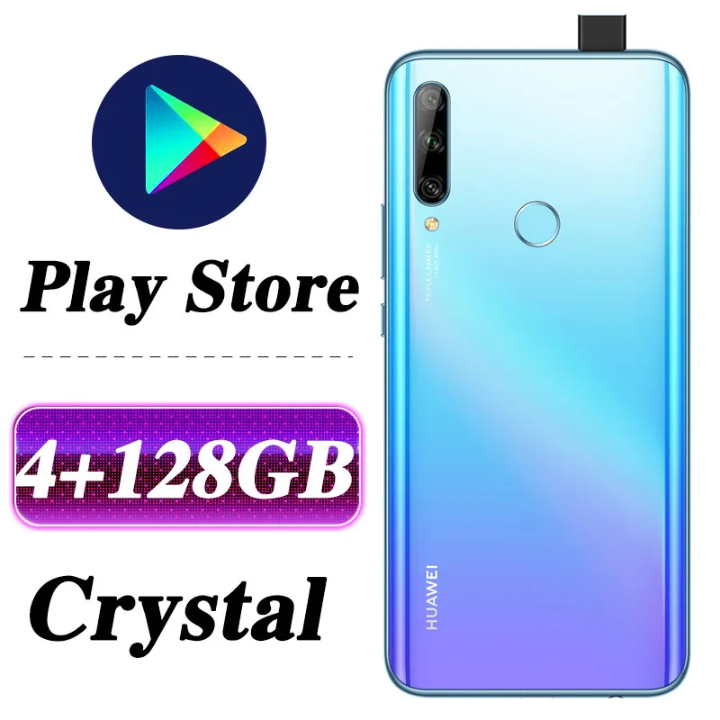 4G 128G crystal Huawei Enjoy 10 Plus смартфон 6,59 ''Kirin 710F Восьмиядерный Авто всплывающая камера разблокировка отпечатков пальцев Поддержка Google play - Цвет: 4G 128G crystal