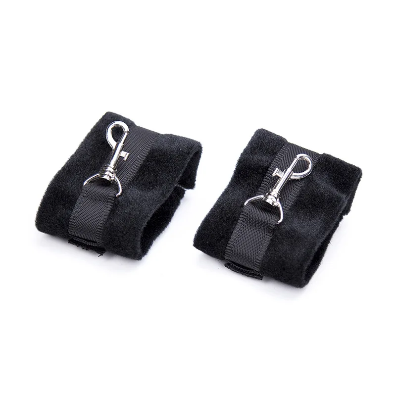 Игрушки для взрослых плюшевые наручники секса голеностопа секс-игры БДСМ бондаж