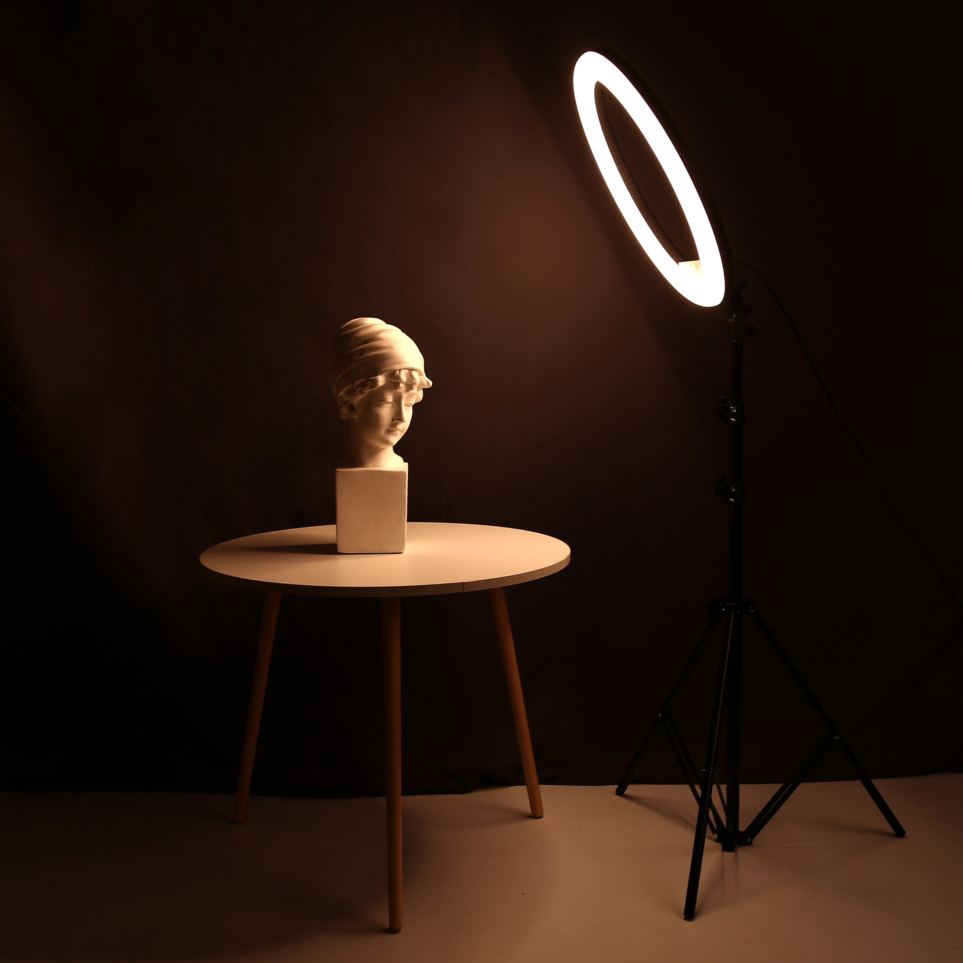 

14/18inch Photo Studio lighting LED Ring Light Large Ring Lamp With Stand Tripod for Phone Tiktok Youtube Portrait,Makeup,Video