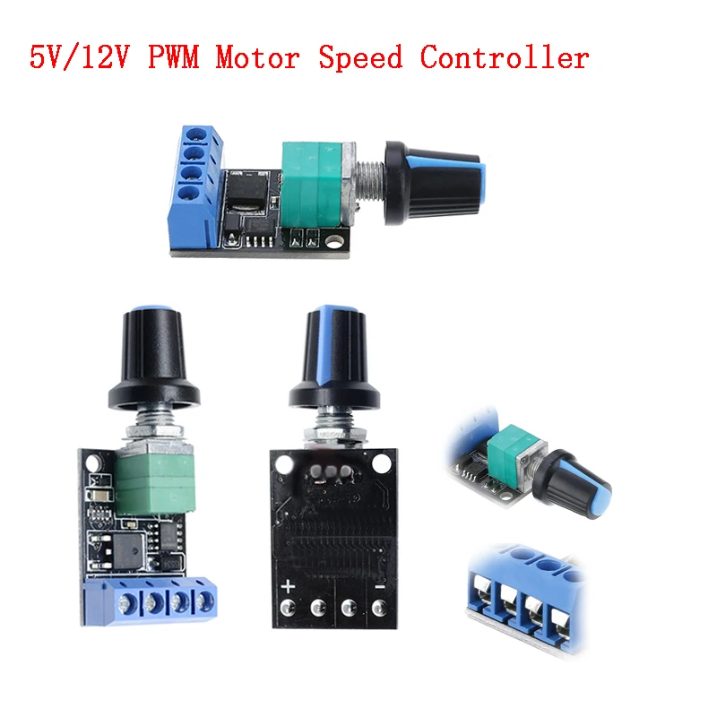 Светодиодный диммер Мощность контроллер 5V 12V 10A Напряжение регулятор ШИМ