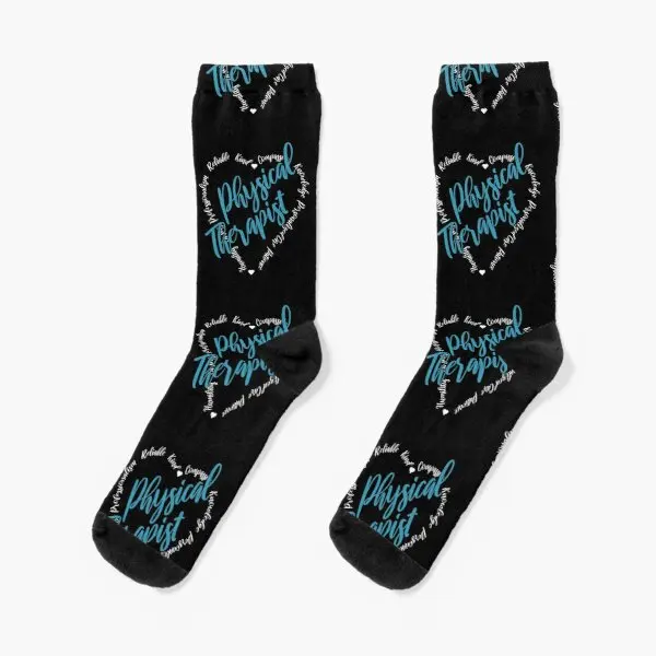 

Qualities Of A Great Physical Therapist Crew Socks Cotton Sports Women Ladies Funny Unisex Mens Autumn Breathable Cartoon Cute