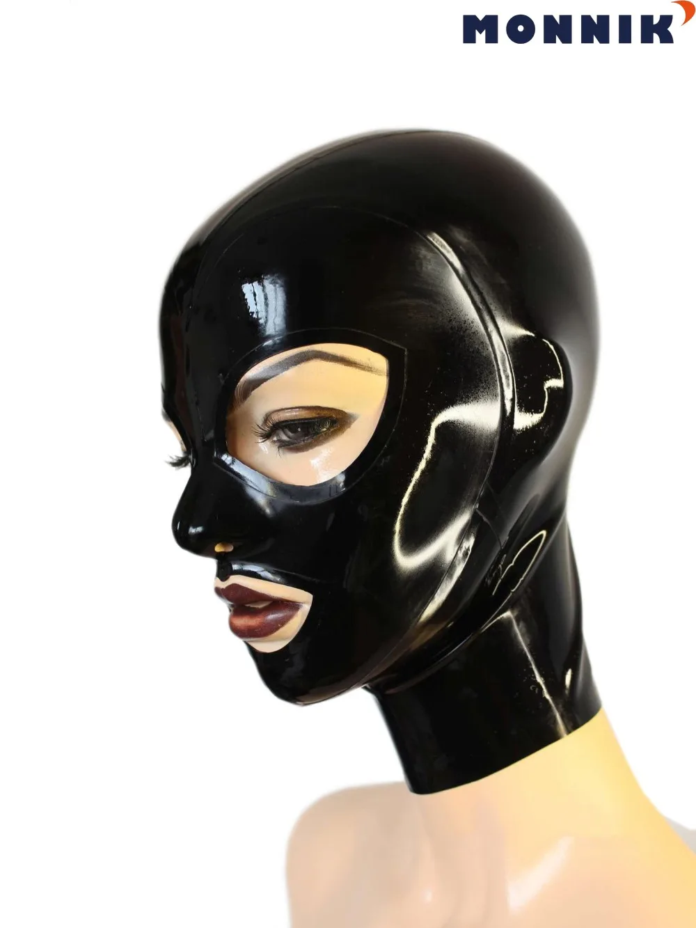 MONNIK латексная Реалистичная маска Открытый глаз и ноздри резиновая унисекс