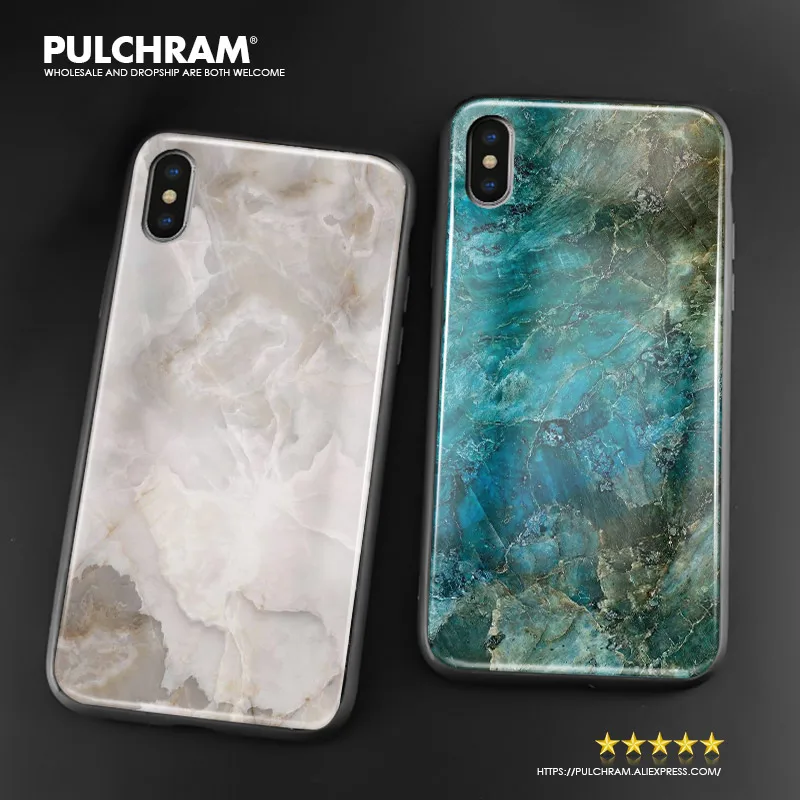 Натуральный Роскошный Мраморный Агат Cqoue tup стеклянный чехол для телефона iPhone SE 6