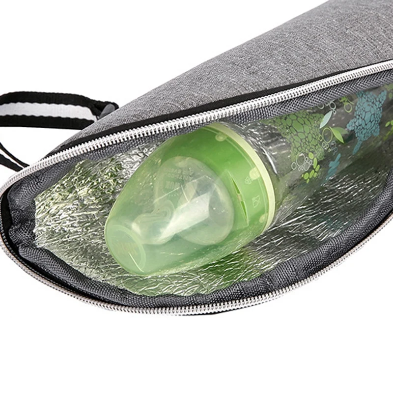 Водонепроницаемая сумка для подгузников мамы отдельная бутылочек большая