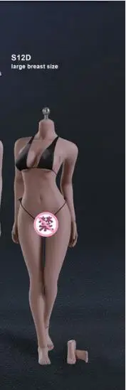 

Collecthion 1:6 Scale Female Clothes Set Sexy Tassel Necklace Clothes Necklace For 12" TBLeague Big Bust Action Body Accessories