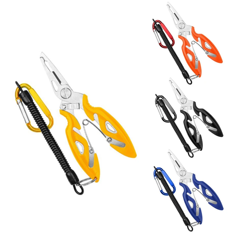 5 шт мульти Функция рыболовные плоскогубцы ножницы для резки проволоки