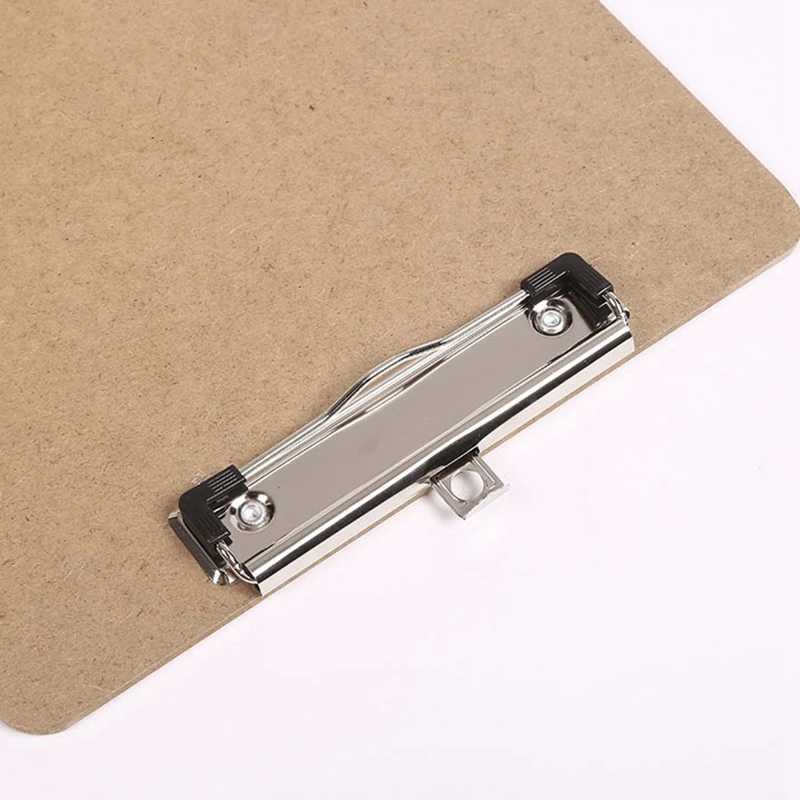 

6Pcs A4 Hardboard Clipboards Low Profile Clip Designed for Classroom and Office Use