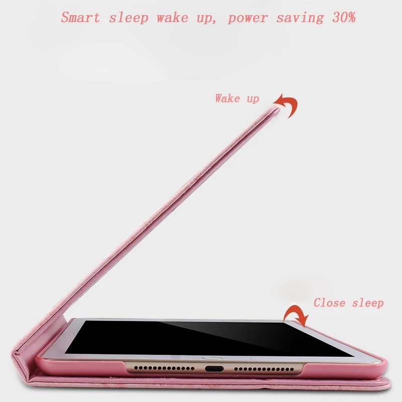 Чехол из искусственной кожи с объемной вышитой мультяшной вышивкой 2018 /Air 1/Air 2 (A1822