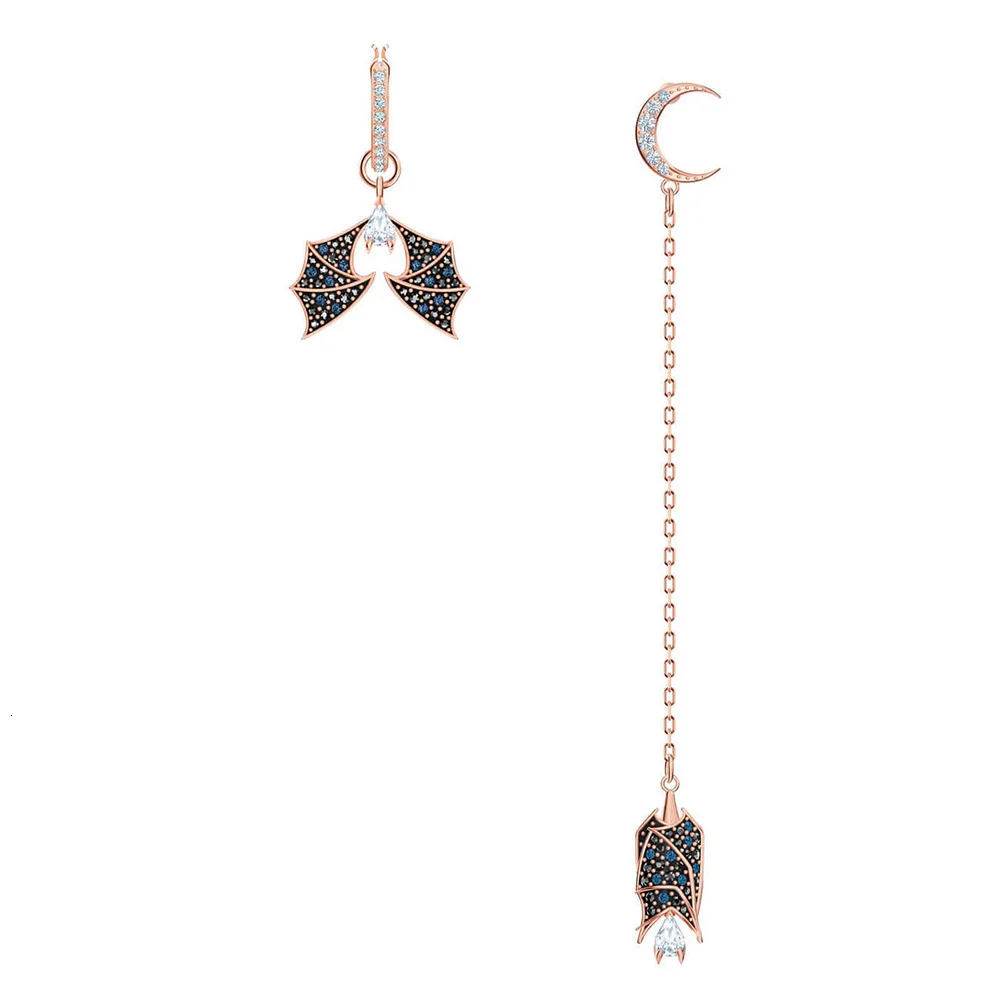 MANDY Bear процветание изысканные Украшенные загадочные серьги в виде девушки