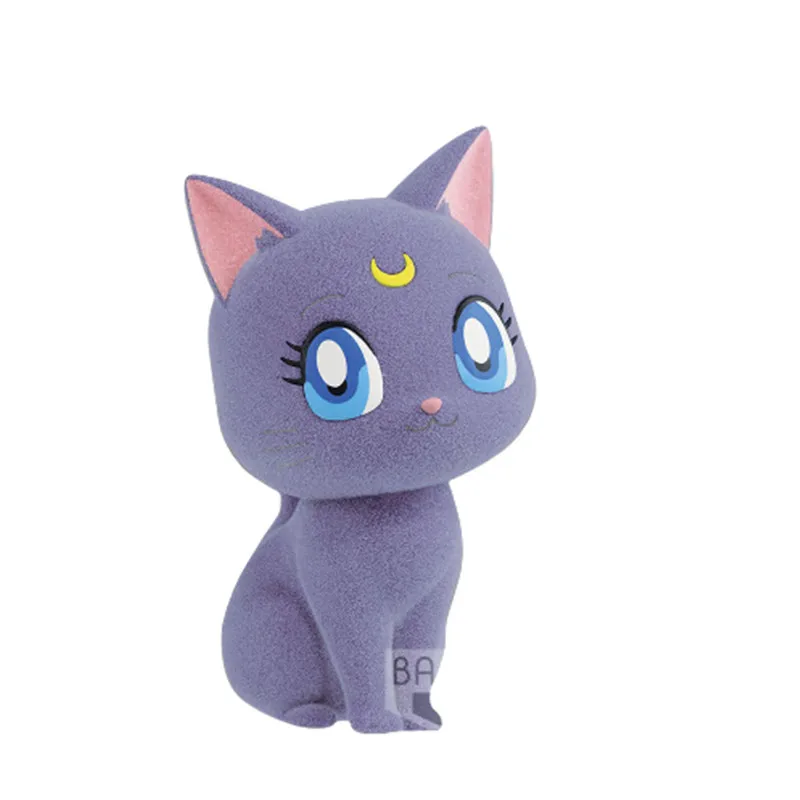 

Bandai Sailor Moon Models Japanese Anime Figure Moon Hare Water Ice Moon Periphery Ornaments Cute Sweet Cat Models Q Posket 2021