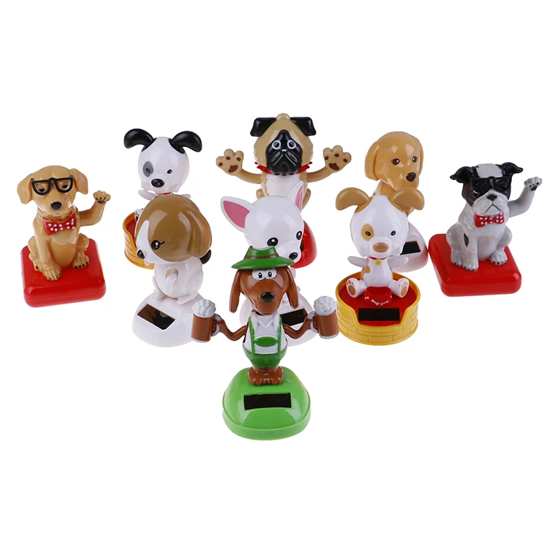 Авто Магия на солнечных батареях танцующие собаки качающиеся игрушки подарок