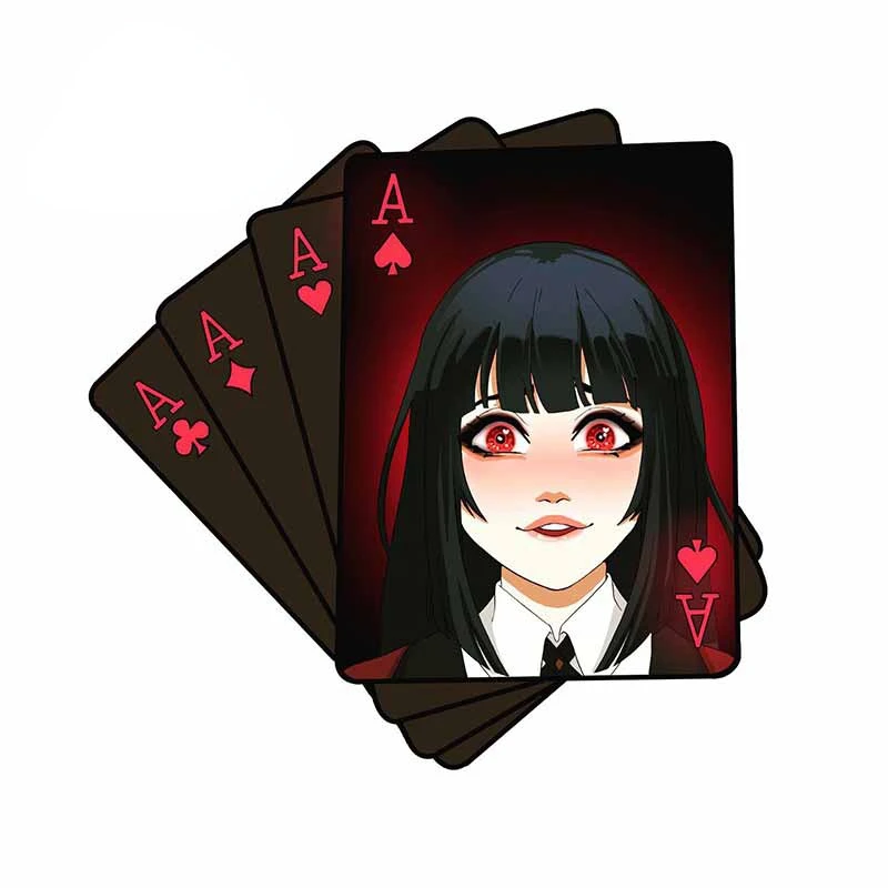 

Kakegurui Fine Decal Vinyl Material Car Sticker Waterproof Motorcycle Sticker Campervan For JDM SUV RV Scratch-Proof Accessories
