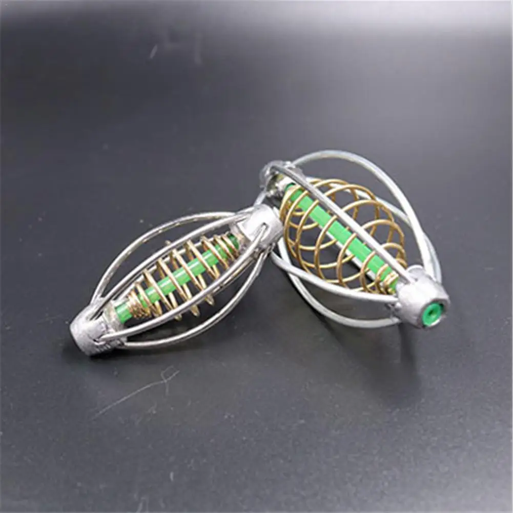 1 шт. Проволока из нержавеющей стали рыболовная приманка коническая клетка для