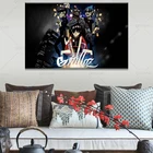 Аниме Gorillaz холст домашний декор для комнаты настенный постер для дома Декор Otaku настенный постер Холст Картина аниме Wallpa