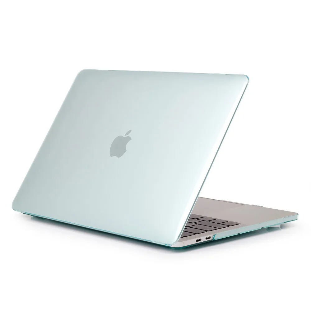Кристальный Жесткий Чехол для ноутбука Macbook AIR retina 11 12 дюймов с сенсорной панелью для Macbook New Pro 13 15,4 оболочка A2159 A1932 ID