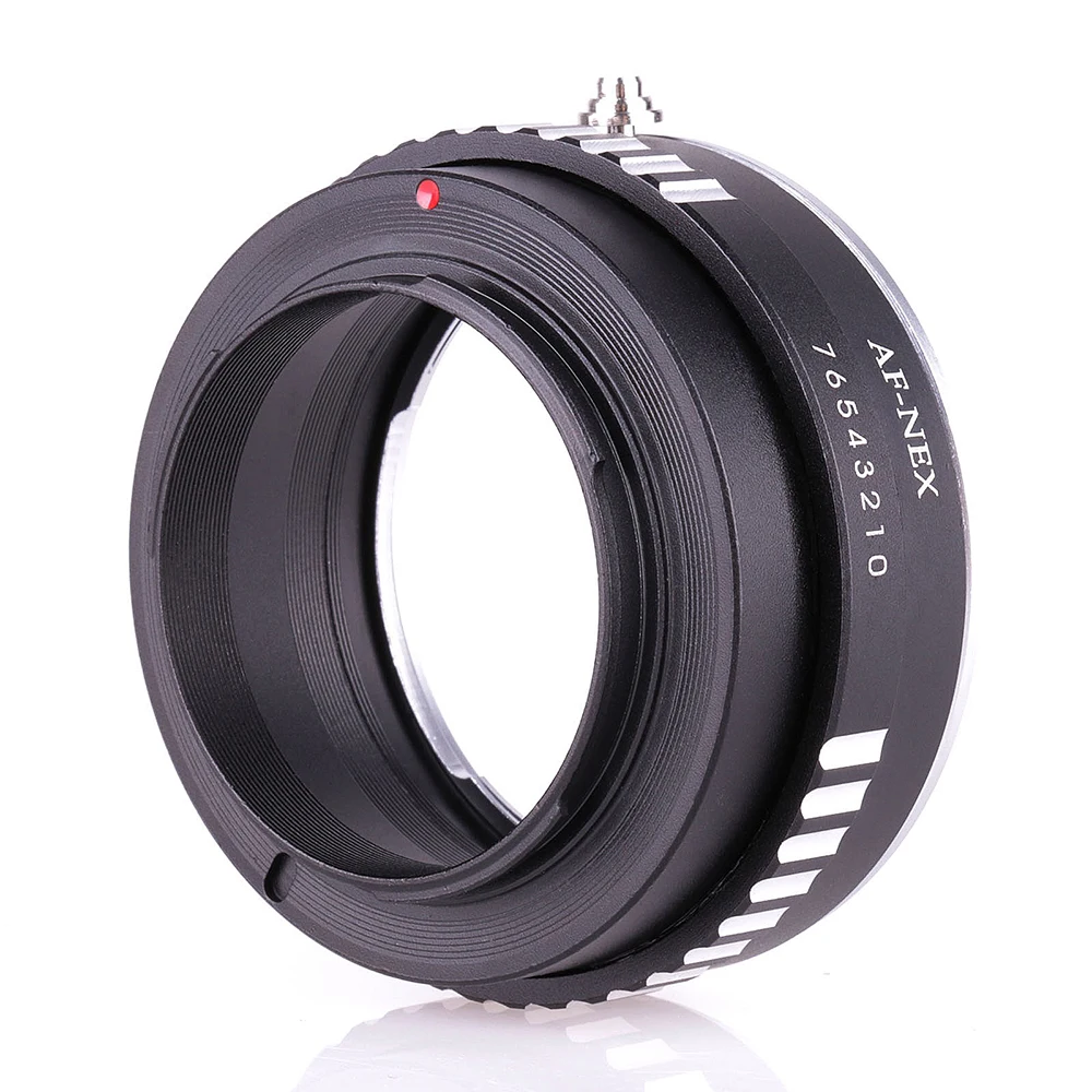 Адаптер для крепления объектива Sony Alpha Minolta AF к E Mount NEX A7 A7R AF-NEX NEX7 A5000 A6000 A6300 |