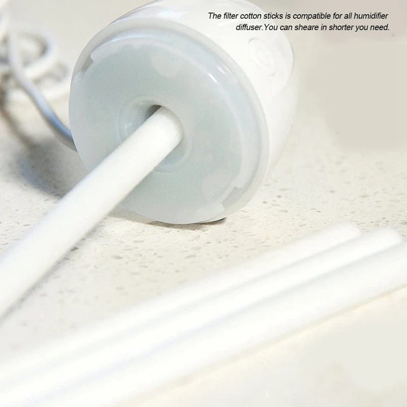 

20Pcs Humidifier Filters Replacement Cotton Sponge Stick for USB Humidifier Aroma Diffusers Mist Maker Air Humidifier