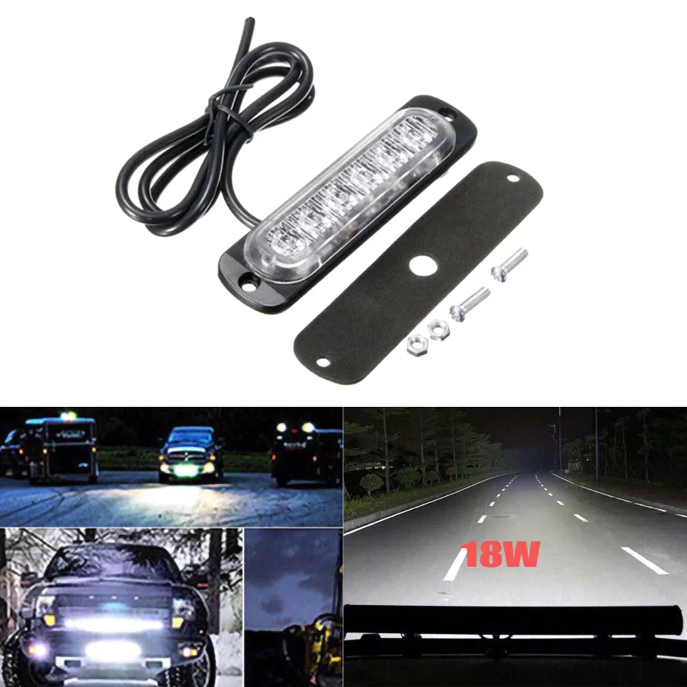 1 шт. автомобильная универсальная светодиодная фара 12 24 В постоянного