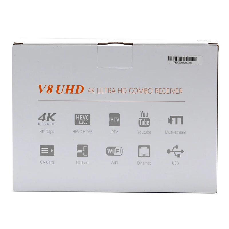 FTA DVB S2/T2 спутниковый ресивер Gtmedia V8 UHD 1080P поддержка YouTube 2 года Европа без Freesat v8