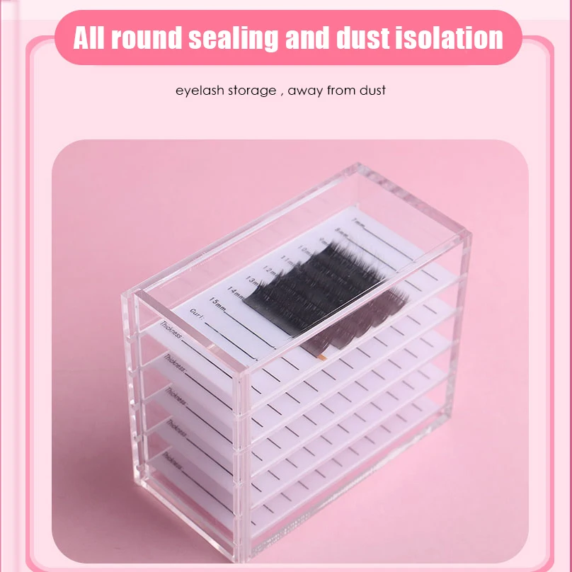 Контейнер для хранения ресниц наращивания|Накладные ресницы| |