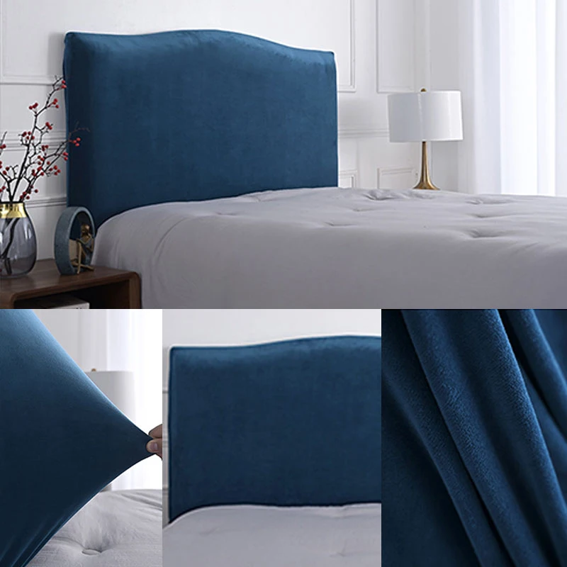 Современные Плотные креплением на спинку кровати крышка высокие эластичные