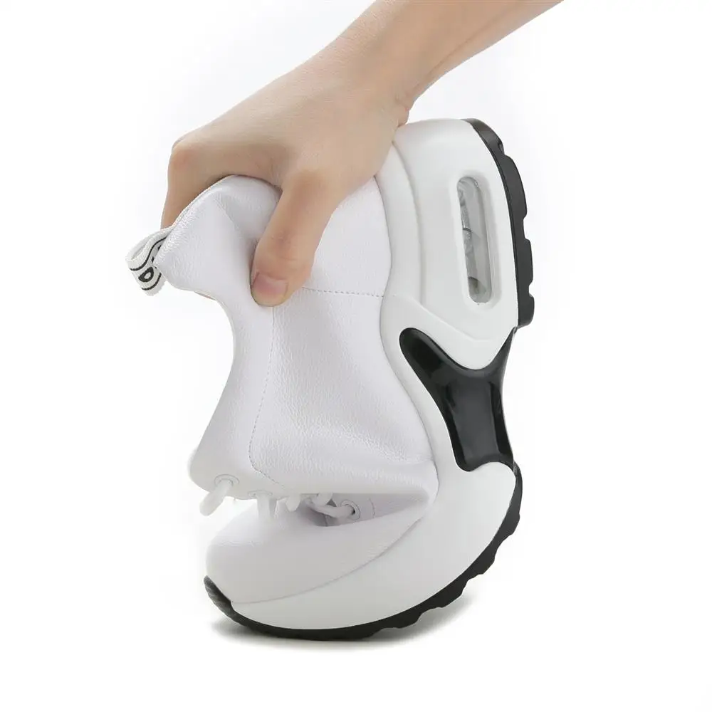 Женские кроссовки на вулканизированной подошве повседневные из натуральной