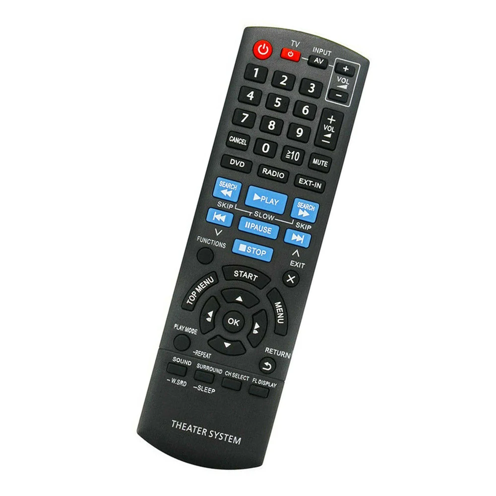 

Remote Control Fit For Panasonic DVD Home Theater System SA-PT70 SA-PT70EP SA-PT85 SC-PT85EP SA-XH370 SC-XH185
