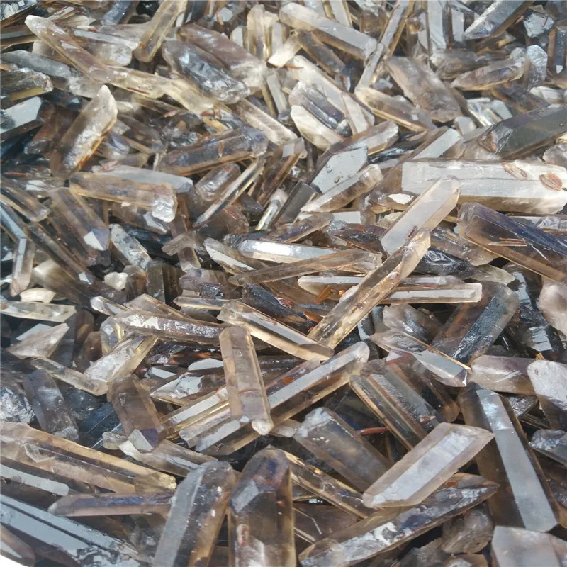 100 г натуральный дымчатый кристаллический гравий минеральный очищающий