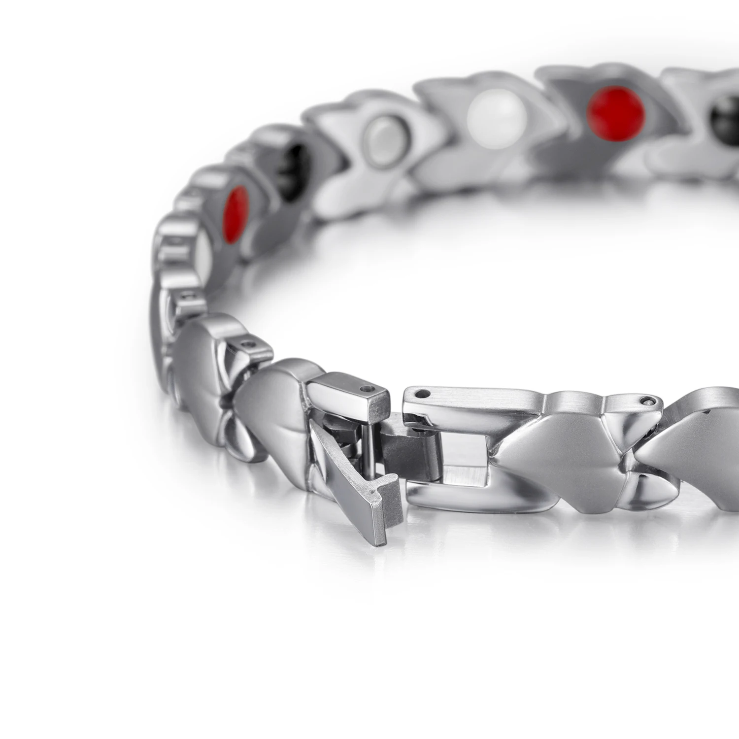 Браслет из нержавеющей стали RainSo магнитный браслет для здоровья подарок сестры