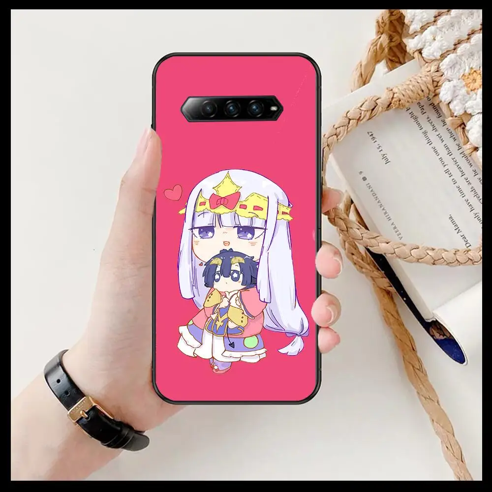 

hot anime carton Anime Phone Case For xiaomi Black Shark 2 3 3s 4 Pro Helo Black Cover Silicone Back Prett