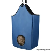hay bag adjustable strap feeder pouch rectangle large capacity horse feeding wear resistant sheep cattle hanging outdoor farm