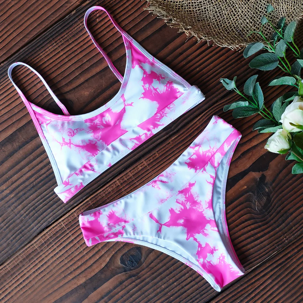 

Sexy Thong Micro Bikini 2020 Women Swimsuits Gradient Swimwear Female Bikini set Brazilian Biquini Push up Bathing Suit