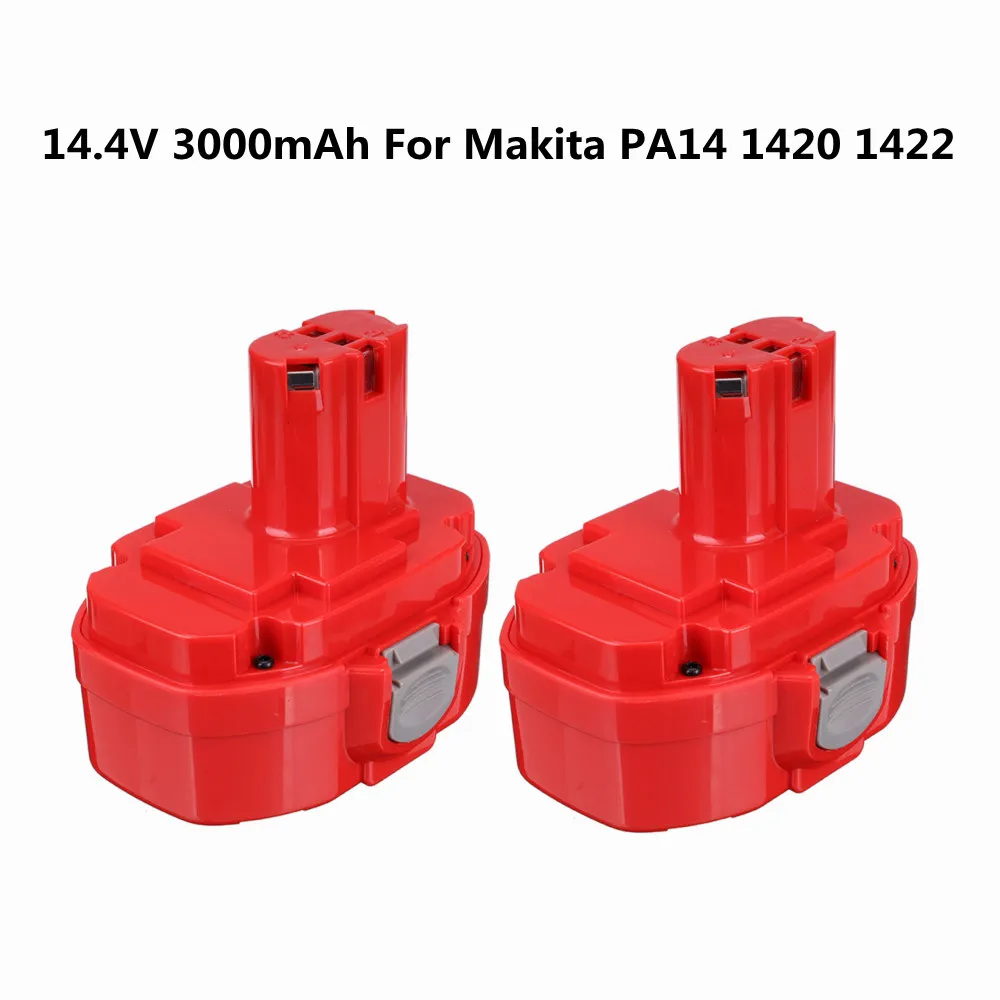 

For Makita 14.4V 3000mAh Ni-CD Rechargeable Battery Cordless Power Tools Bateria PA14 1422,1420,192600-1, 6281D,6280D