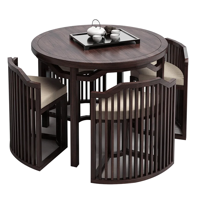 Луи Мода кафе столы Новый китайский стиль и стулья в сочетании современный