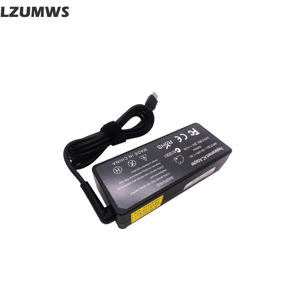 LZUMWS 20V 4.5A 90W USB AC зарядное устройство для ноутбука адаптер питания Lenovo ThinkPad X1