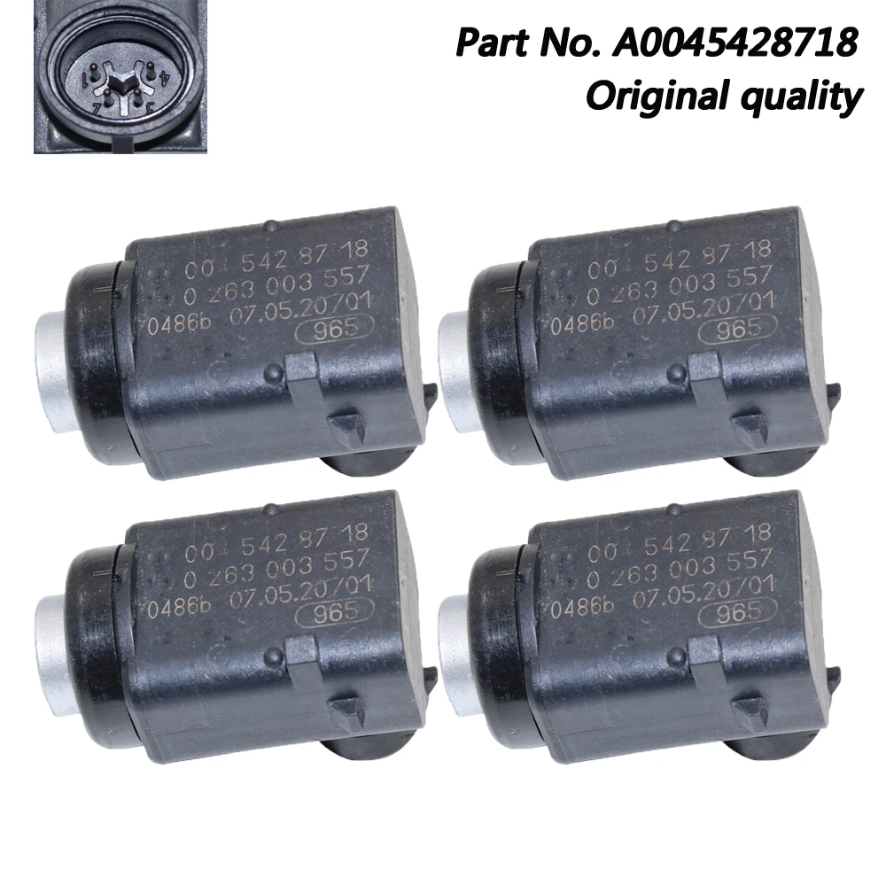 4 шт. OEM A0045428718 PDC Датчик парковки для Mercedes Benz W203 C209 W210 W211 W220 W163 0045428718|Датчики