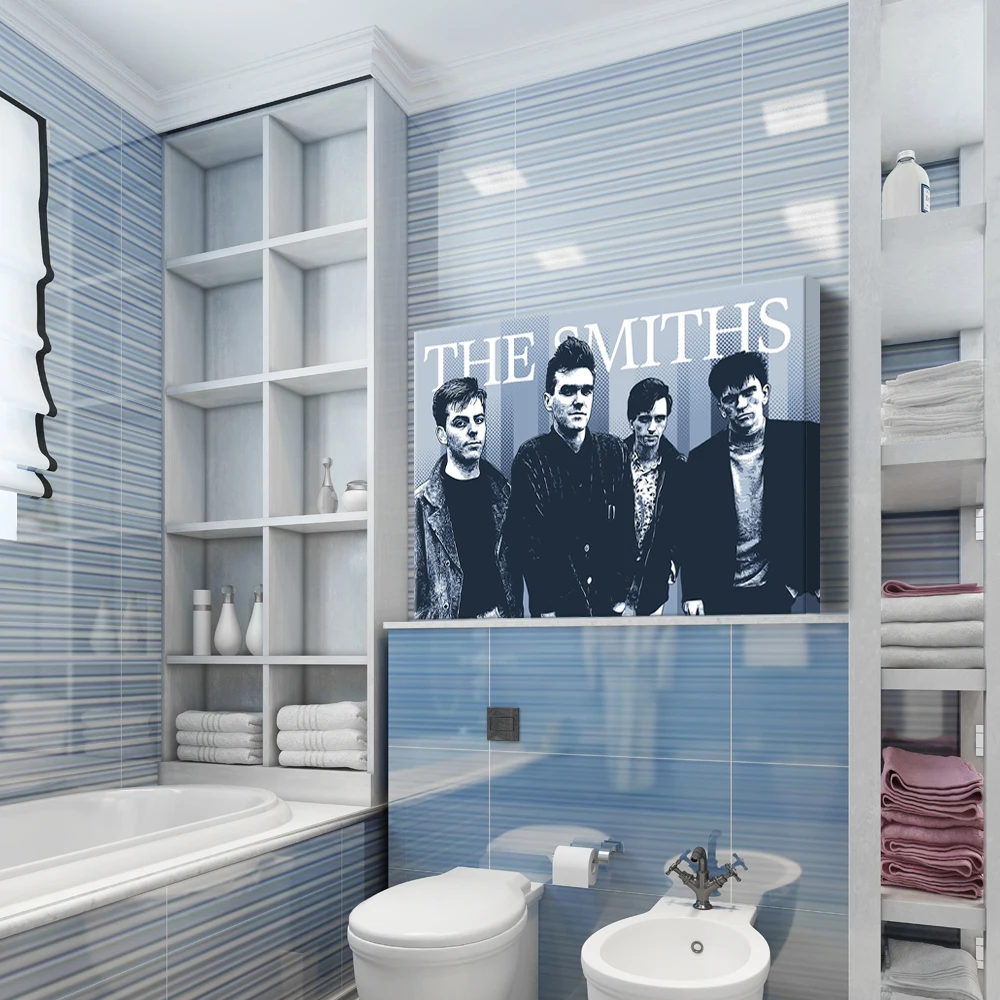 

Картина на стену The Smiths, Картина на холсте в скандинавском стиле, плакаты и принты на стену, декор для спальни, без рамки