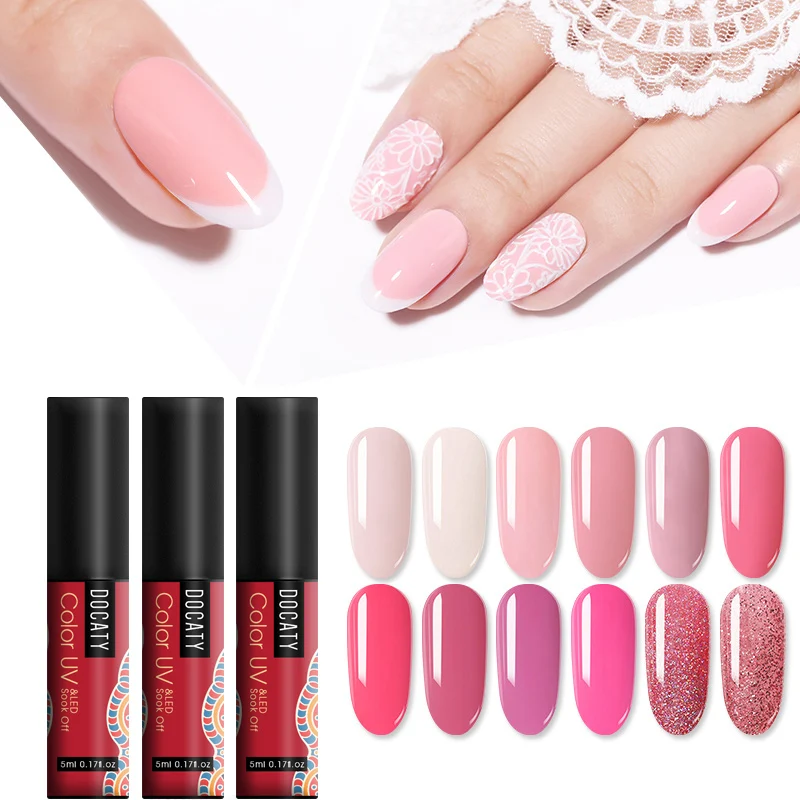 Гель лак для ногтей полуперманентный верхний Базовый Гибридный отмачиваемый