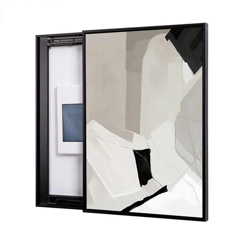 

Абстрактный измерительный прибор коробка для декоративной живописи распределительная коробка скрывающий общий выключатель настенное Иск...