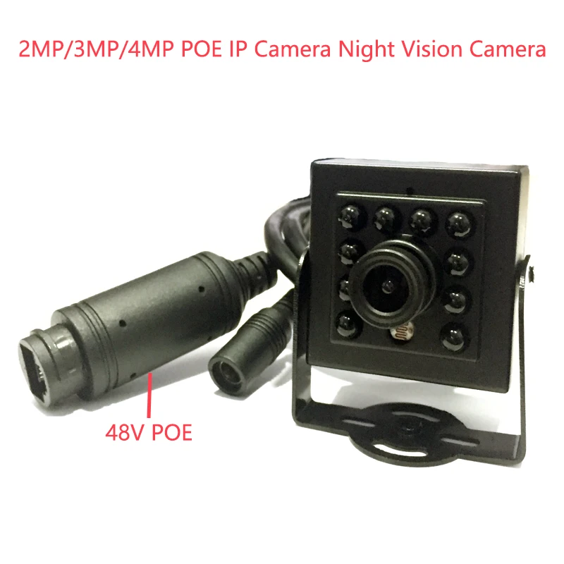 2MP 3MP 4MP 48V POE IP Сетевая камера 940 нм светодиодный мини ip-камера ночного видения ONVIF H.265 камера видеонаблюдения