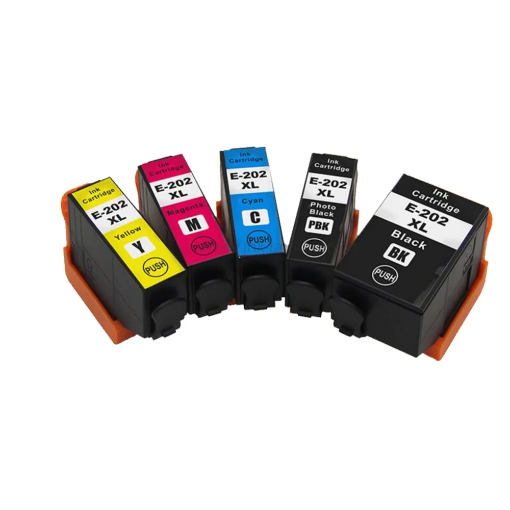 5 Слот совместимый чернильный картридж для принтера Epson 202 202XL Epson Expression Премиум XP-6000, XP-6005 принтер