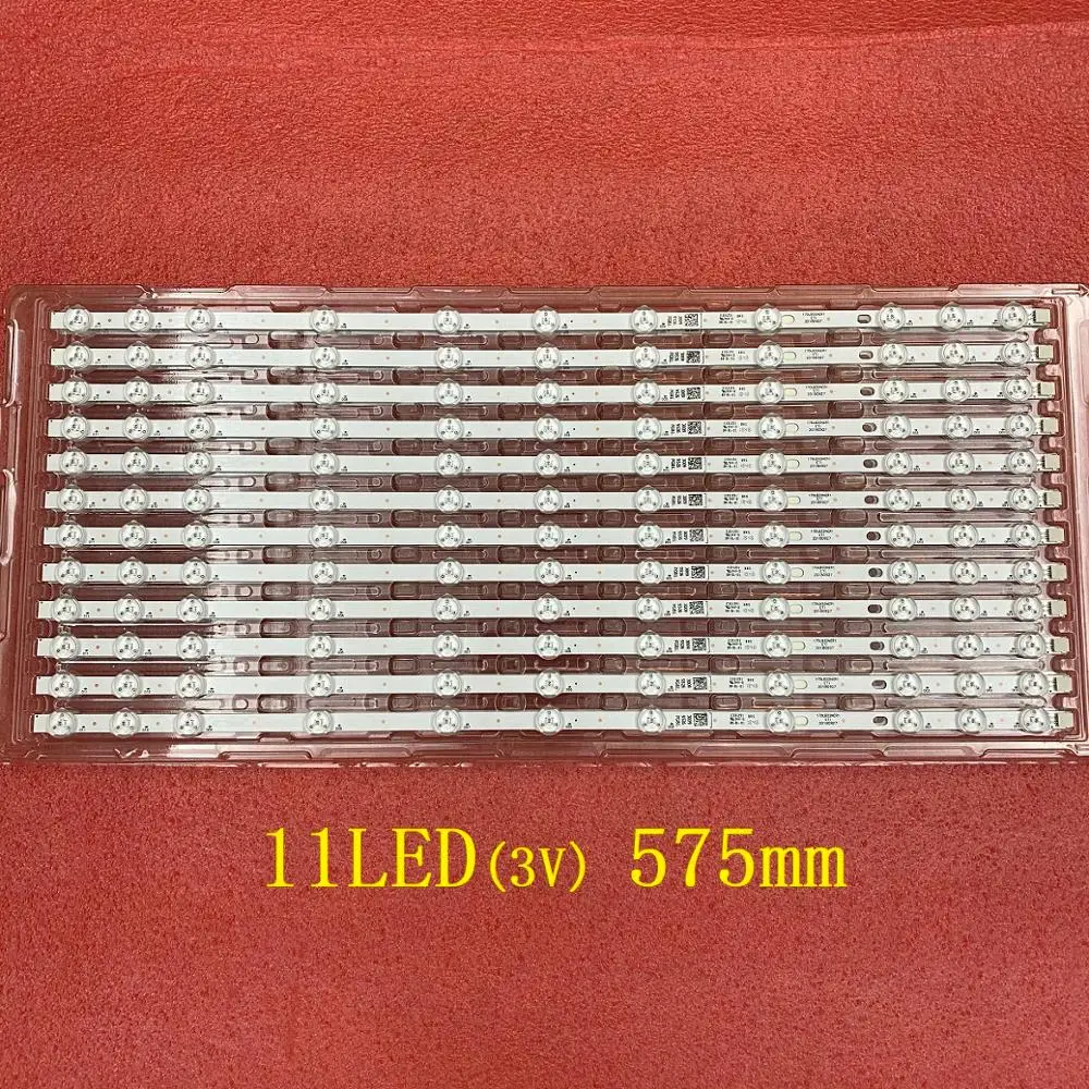 10 шт./лот 11LED светодиодная подсветка полосы для VESTEL 17DLB32NER1 32 NDV 32D1334DB VES315WNDL 01 VES315WNDS 2D