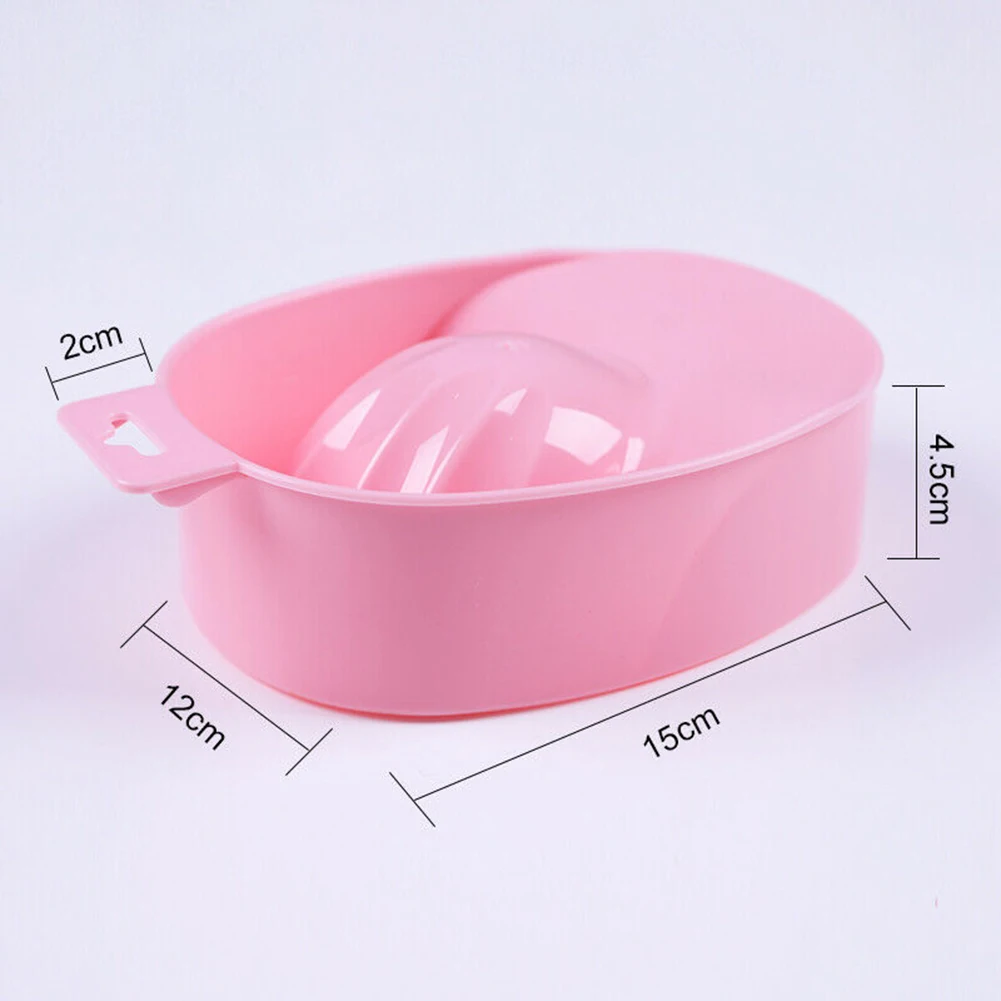 2 шт. профессиональный пластиковый поднос для ручной стирки ногтей салонов и