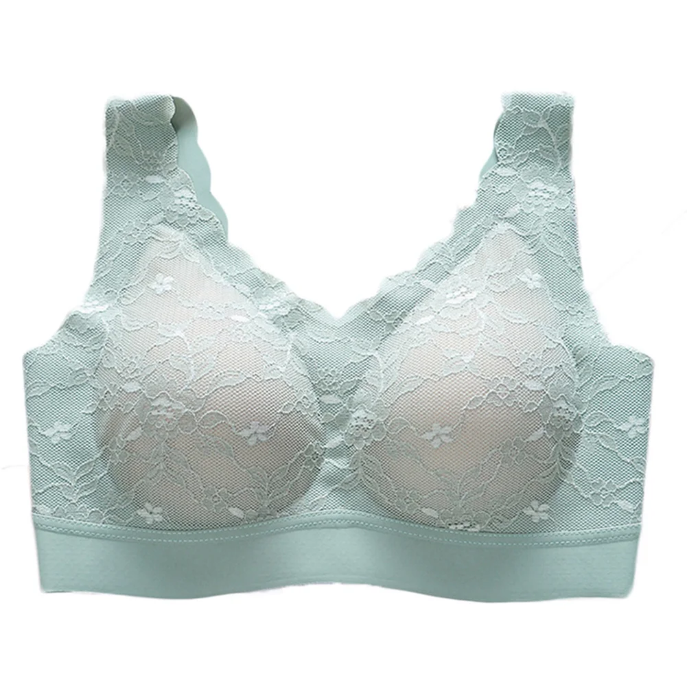 

5D Wireless Contour Bra Padded Lace Push Up Brassiere Women Daily Bras BMF88