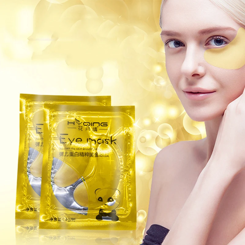 Collagen Eye Mask Lightens Dark Circles Fine Lines Go puffy Anti Wrinkle Bags Relieve Eyes Fatigue Hydration Care TSLM2 | Красота и