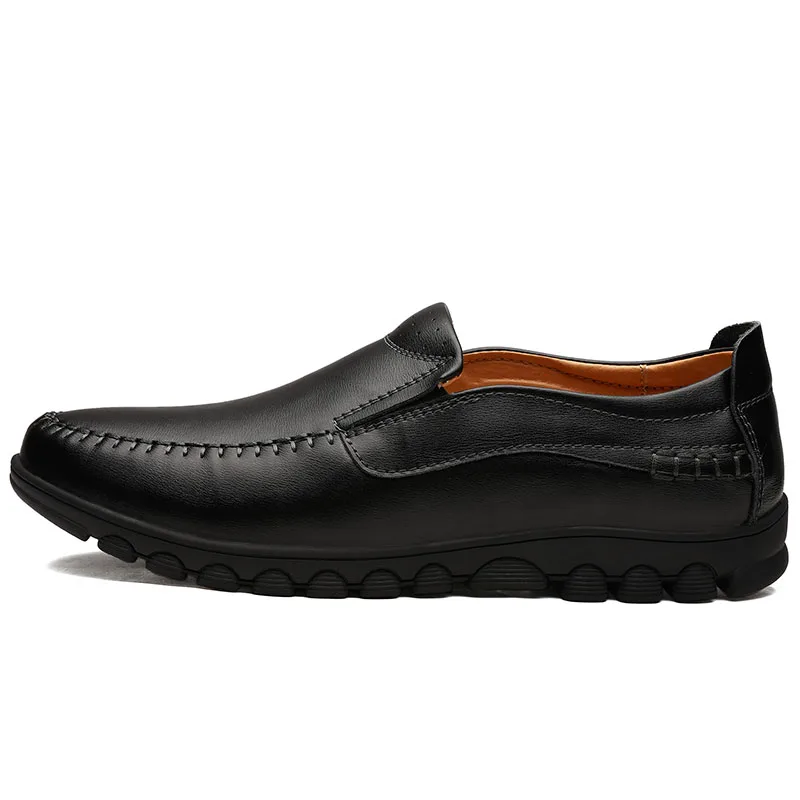 Handmade Genuine Leather Men Shoes Luxury Brand Italian Casual Mens Loafers Breathable Driving Slip on Business Moccasins | Обувь